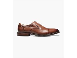 Stacy Adams Maddox Cap Toe Oxford Shoes Comfortable Cognac 25488-221 image 7