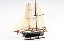 Ship Model Watercraft Traditional Antique Harvey Boats Sailing Painted Wood - £675.96 GBP