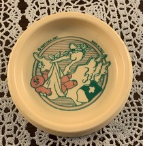OAA Inc Cabbage Patch Kids Coaster Dish Doll Plate Vintage 1983 Italy 3 Inch - £9.42 GBP