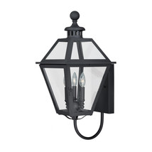Vaxcel International Nottingham 12 in. Outdoor Wall Light Textured Black - $7,261.87 MXN