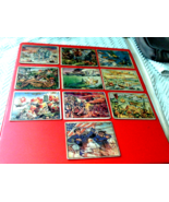 1938  HORRORS  OF  WAR   10  CARD  LOT  TOTAL     POOR  CONDITION - $59.99