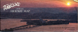 Tennessee  1986 Official Highway Map - $1.75