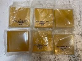 6 Quantity of Pad Springs 0309269 3" x 3" x 1/2" (6 Quantity) - $26.78