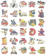 1994 Kellogg 30 Major League Baseball Temporary Tatoos, new old stock - $6.71 CAD