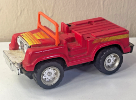 Vintage Toys ARCO Industries Jeep Diecast Red  - £4.65 GBP