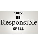 HAUNTED 100X BE RESPONSIBLE RESPONSIBILITY EXTREME MAGICK Witch Cassia4 - $136.45 CAD