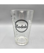 Kodak 16 oz Photo Dark Room Glass Measuring Beaker 500cc 6&quot; Tall Vintage - £18.91 GBP