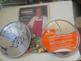 Cuisinart Food Processor Shredding/Slicing Discs DLC-844TX &amp; DLC-837TX +... - £9.52 GBP