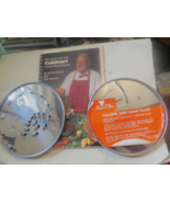 Cuisinart Food Processor Shredding/Slicing Discs DLC-844TX &amp; DLC-837TX +... - £9.57 GBP
