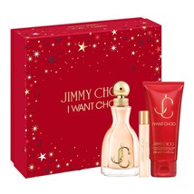 Jimmy Choo I Want Choo 100ML 3.4 Edp Sp + 0.25.OZ Edp Sp 100ML 3.3.OZ B/L Set - $118.80