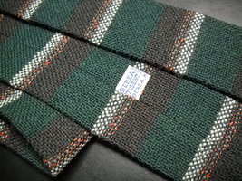 Berea College Kentucky Student Made Vintage Neck Tie Greens - £7.83 GBP