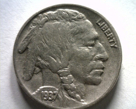 1937 BUFFALO NICKEL EXTRA FINE XF EXTREMELY FINE EF NICE ORIGINAL COIN 9... - £4.31 GBP