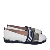 Zac Posen Womens VIDA White Slip On Espadrilles Loafer Casual Flat Shoes Size 10 - £78.95 GBP