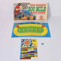 Unpunched Vintage &quot;The Famous 500 Mile Race&quot; Indy Board Game By Tee Pee ... - £19.73 GBP