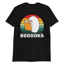 PersonalizedBee Booooks Cute Halloween Ghost T-Shirt Costume Reading Books Funny - £15.62 GBP+