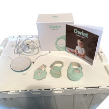 Owlet Baby Care Smart Sock 1st Generation Base Station, Charger, 3 Socks... - $50.00