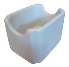 Vtg Ceramica Hall 716 Zucchero Dolcificante Confezione Sostegno Spento Bianco - £10.56 GBP