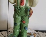 Vintage Emmett Kelly Jr. Clown Figurine Music Box &quot;With A Little Bit of ... - $59.84