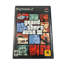 Grand Theft Auto III Sony Playstation 2 PS2 Black Label Video Game 2001 - £6.99 GBP