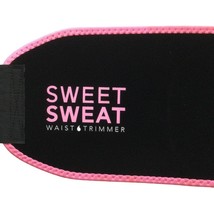 Sweet Sweat Waist Trimmer Size M Black Pink Neoprene 40&quot; Long - £15.51 GBP