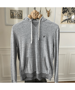 American Eagle Heritage Thermal Hoodie Gray S - $291.90 MXN