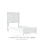 Bostwick Shoals - White - Twin Panel Headboard/Footboard - $2,321.47 MXN