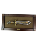 FRANKLIN MINT Vietnam Veterans Commemorative Knife Wall Display - 21 x 1... - $74.25