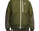 Nike Therma-FIT Legacy Reversible Water Repellent Bomber Jacket in Rough... - $76.88