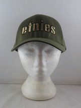 Etnies Hat (VTG) - Combat Green Tan Lettering - Adult Flexfit - $55.00