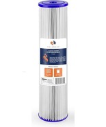 Big Blue 1 Micron Pleated Washable Sediment Water Filter 20&quot; x 4.5&quot; by A... - $38.34 CAD