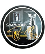 Jonathan Quick Autographed Stanley Cup Vegas Golden Knights Signed Puck ... - $1,696.84 MXN