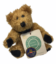 Boyds Bears Simone Plush Brown Bear Golden Teddy Award Nominee 6&quot; Jointed TAG - £11.72 GBP