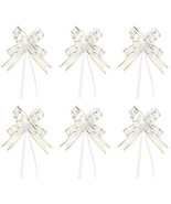 Gift Pull Bows 100 Pcs Baskets Present Wrapping Bows Gold Thread Christm... - £16.98 GBP