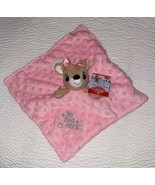 NEW Lovey My First Clarice Reindeer Soft Baby Toy Pink Embossed Dots Emb... - $21.99