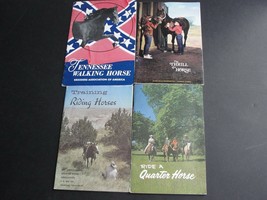 Horses Riding and Care –Set of (4) Vintage Booklets. - £10.46 GBP