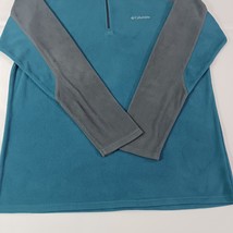 Columbia XM6037 Men's Green/Gray 1/4 Zip Pullover Sweatshirt Size Large image 12