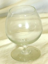 Brandy Cognac Snifter Clear Glass Bar Barware 4-3/4&quot; Tall - £9.94 GBP