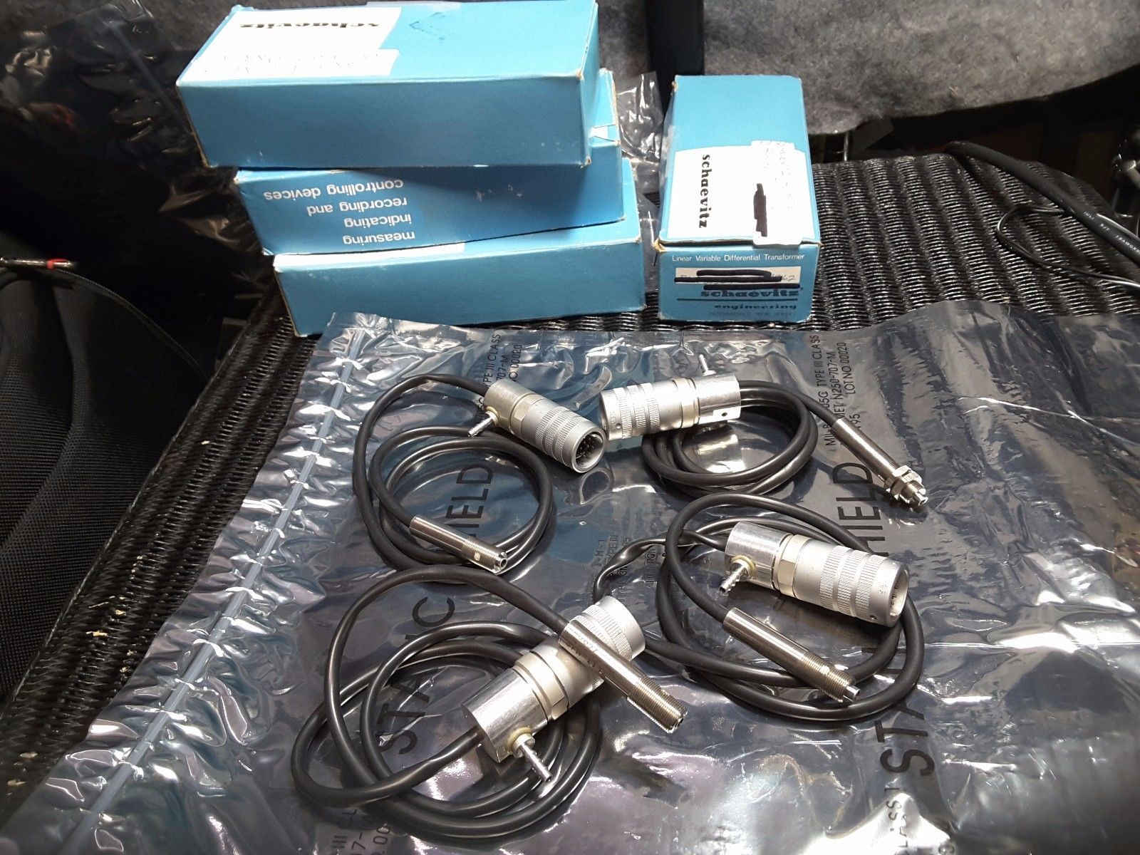 (4) SCHAEVITZ PCA-230-020 LINEAR VARIABLE DIFFERENTIAL TRANSFORMER TLC  ... - $296.02