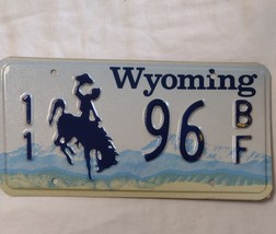 VINTAGE WYOMING LICENSE PLATES (PAIR)  NO LONGER IN USE-  PARK COUNTY 11... - $18.00