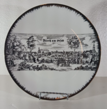 Vintage German Souvenir Plate Collector Decorative Made In Western Germany - $17.28