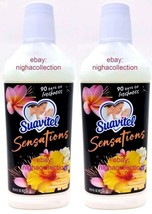 2 x SUAVITEL SENSATIONS FABRIC CONDITIONER HAWAIIAN ESCAPE SCENT 14.4 oz... - $36.32 CAD