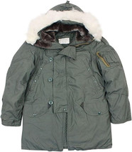 US Air Force Extreme Cold Weather Type N-3B Parka - Medium - Fair Condition - £69.48 GBP