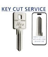 KEY CUT + HYD16  Harley Davidson Sportster 1200 XR1200X 2012+ Motorcycle... - €21,91 EUR