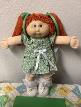 Vintage Cabbage Patch Kid Red Hair Blue Eyes HONG KONG Head Mold #1 1985 - £192.65 GBP
