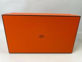 HERMÈS AUTHENTIC EMPTY Gift Box Orange 15.25” x 9.25&quot; x 2.5” - $39.79