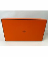 HERMÈS AUTHENTIC EMPTY Gift Box Orange 15.25” x 9.25&quot; x 2.5” - $39.79
