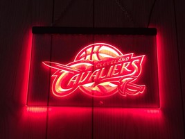 NBA Cleveland Cavaliers Illuminated Led Neon Sign Home Decor, Lights Décor Art - £20.58 GBP+