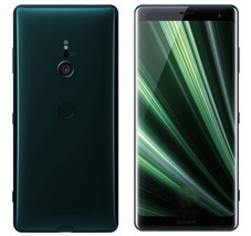 Sony Xperia xz3 h9436 4gb 64gb dual sim cards 19mp camera android 10 LTE green - £338.36 GBP