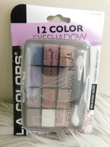 L. A. Colors 12 Color Eyeshadow  Nude Glamorous   CBEP422 - $9.40