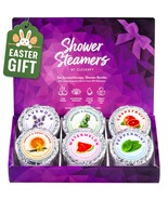 Shower Steamers Aromatherapy Compact Variety Pack of 6 Shower Bombs with... - £24.67 GBP